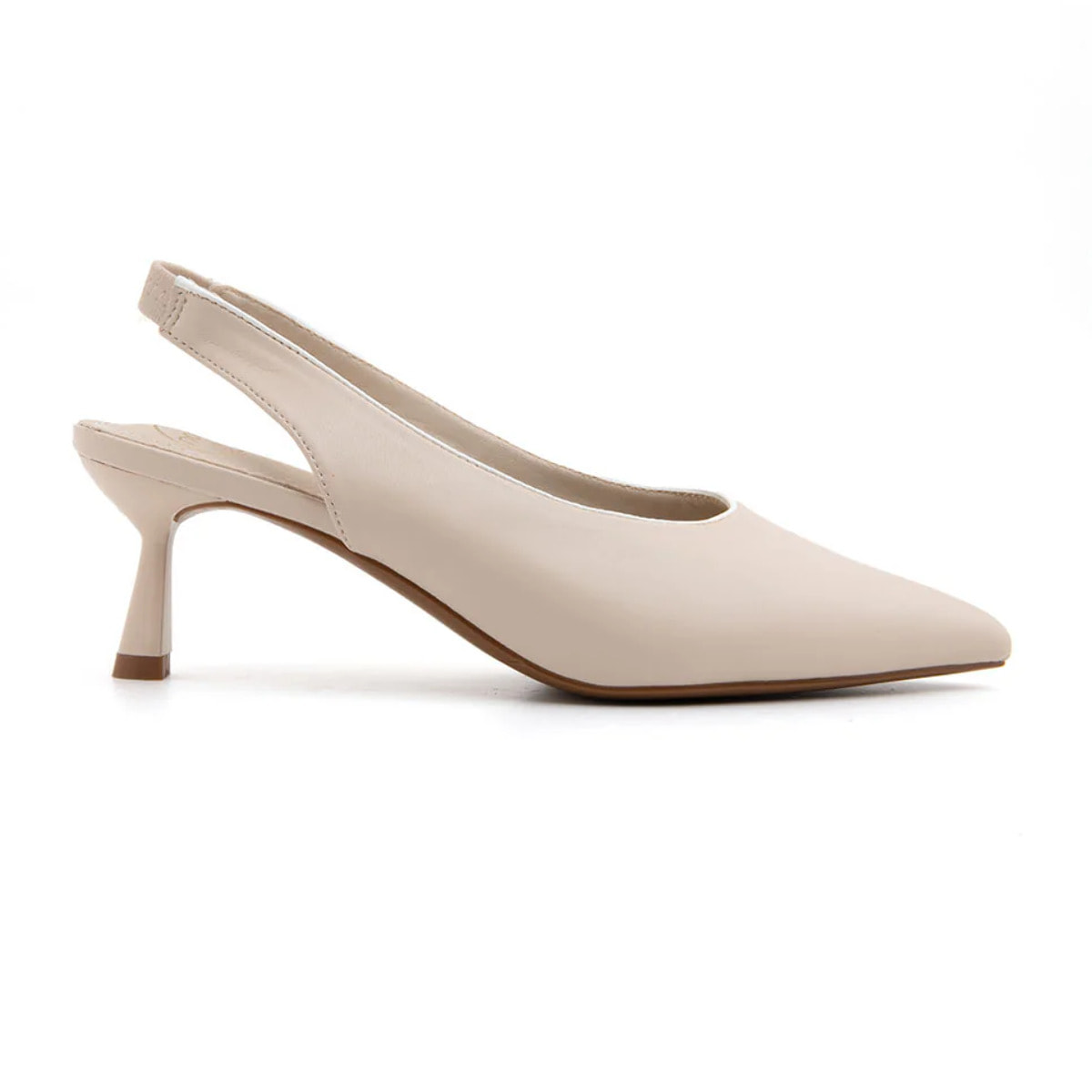 Slingback outline chic - BEIGE