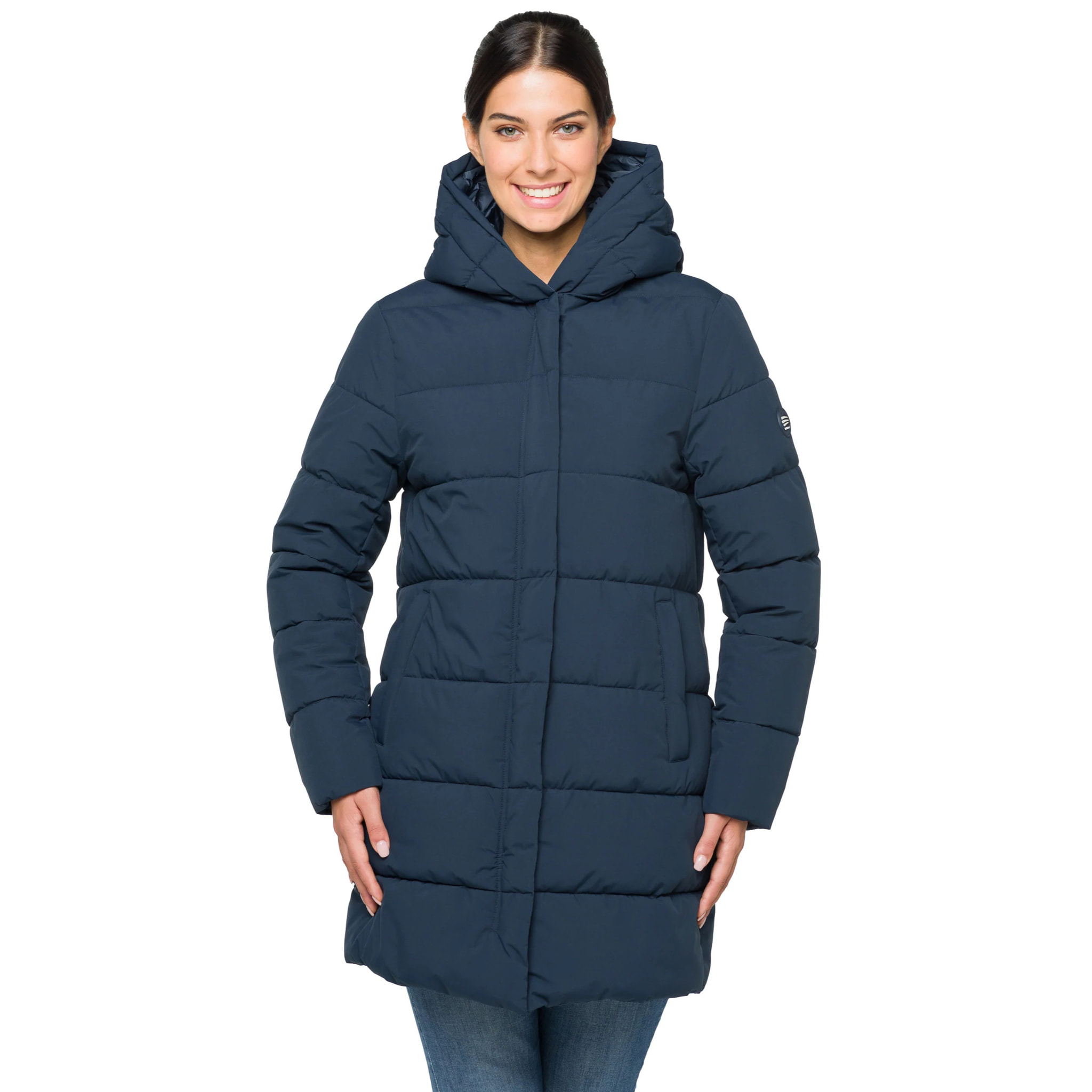 Piumino FLORENCE imbottito traspirante blu navy