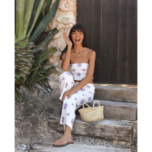 Top de mujer palabra de honor corto