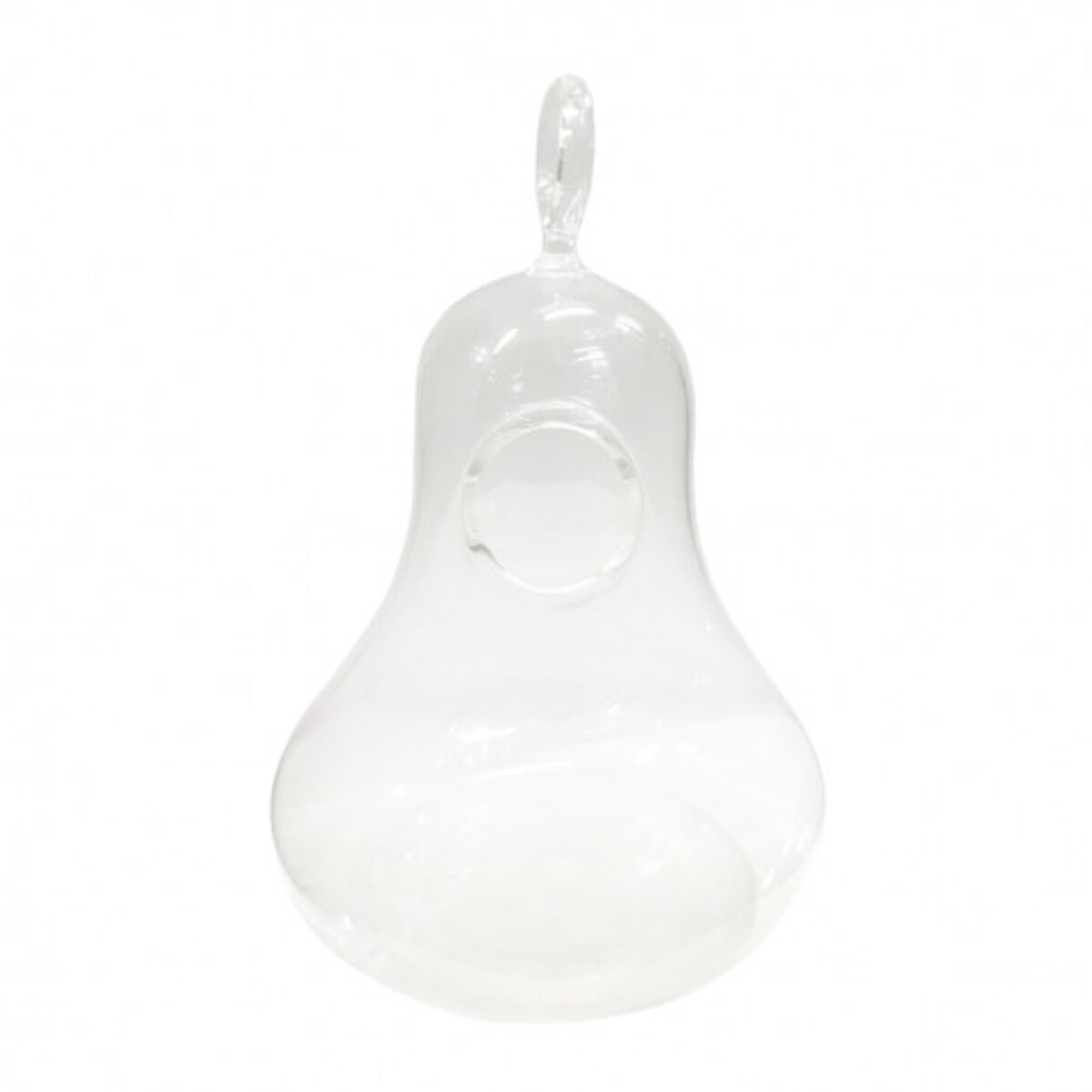 Lot de 2 vases à suspendre terrarium en verre transparent - OCEAN GLASS