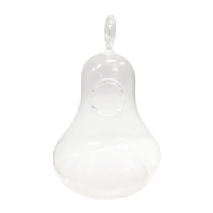 Lot de 2 vases à suspendre terrarium en verre transparent - OCEAN GLASS