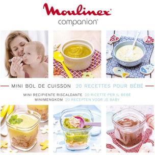 Mini cuve MOULINEX XF387E10 Mini-cuve COMPANION +4pots bébé
