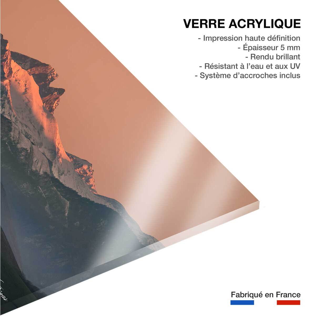 Tableau pic du midi d'ossau Tableau plexiglas