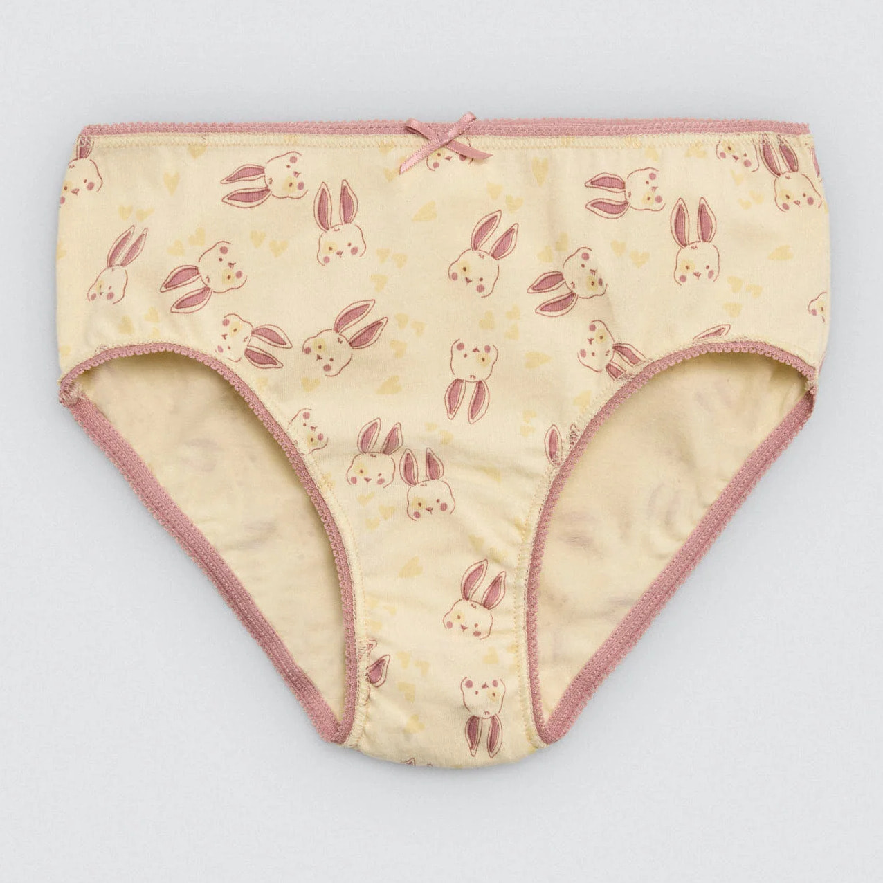 Confezione da 2 mutandine per bambini in cotone stampato Tea time