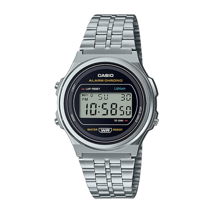 Orologio Casio Acciaio Silver