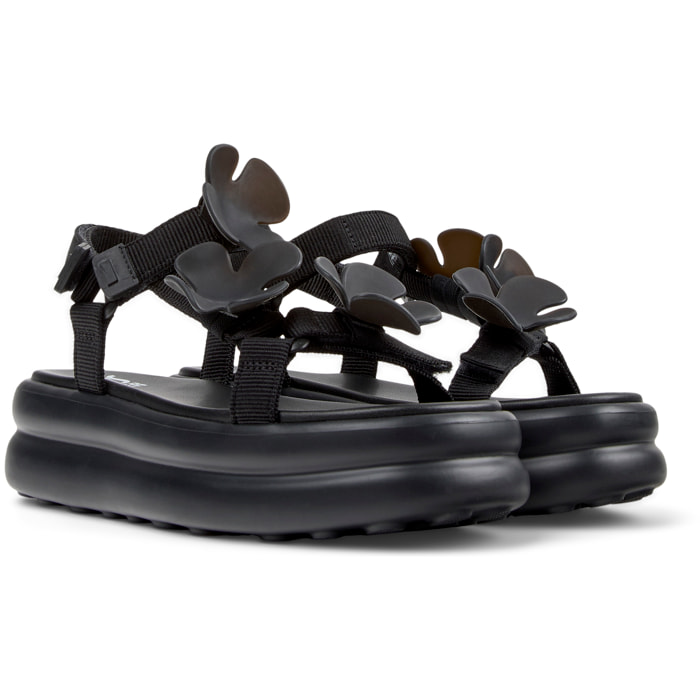 Sandali - CAMPER Pelotas Flota Up Twins - Nero - Tessuto tecnico