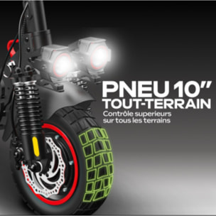 Trottinette Electrique UrbanGlide eCross DUO – 60 km d'autonomie, idéale pour les trajets longs