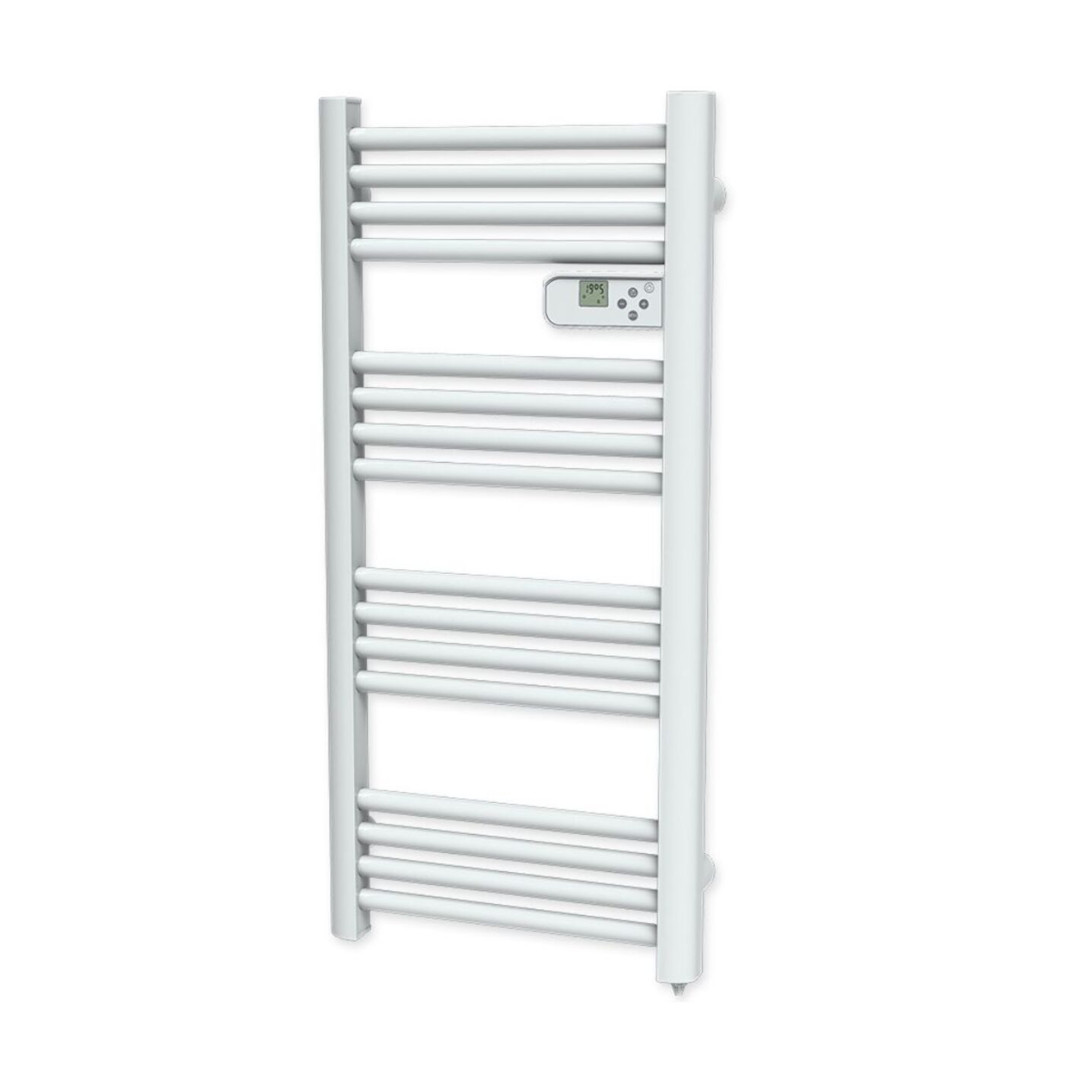 sèche-serviettes étroit sans fluide tubres ronds 500 w