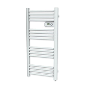 sèche-serviettes étroit sans fluide tubres ronds 500 w