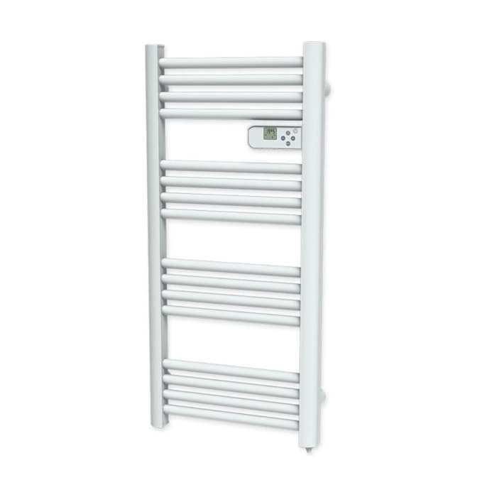 sèche-serviettes étroit sans fluide tubres ronds 500 w