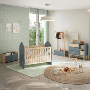 Perchero juvenil Misty Breeze Verde Salvia - Oak Soft