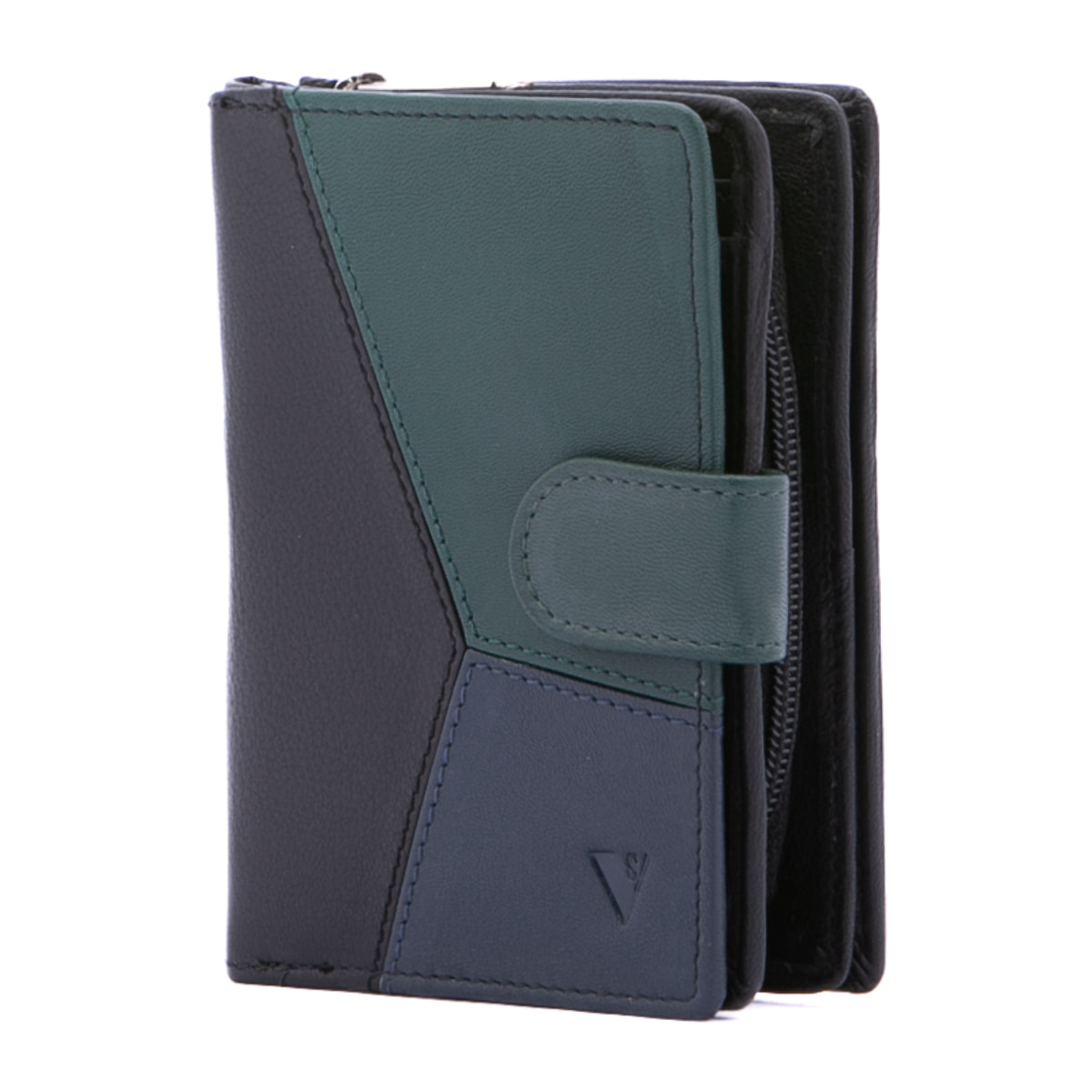 Portafoglio  da donna ecopelle Prodotto Vegano 13x9x3 cm