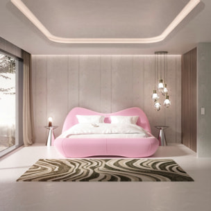 Tapis Shape Wave Kare Design