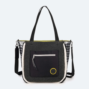 DEEP FW24 SHOPPER BLACK