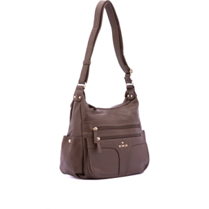 Borsa a spalla  da donna ecopelle Prodotto Vegano 33x25x14 cm