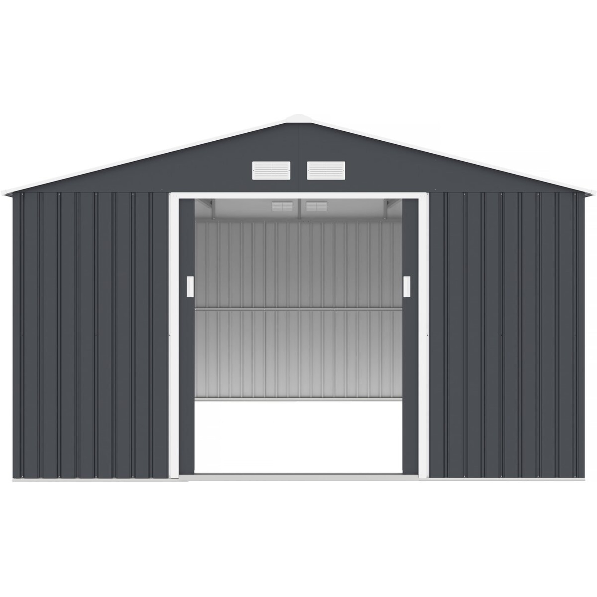 Abri de jardin métal "Vegas"- 15 m² - Gris