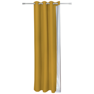 Rideau thermique été déperlant - Jaune