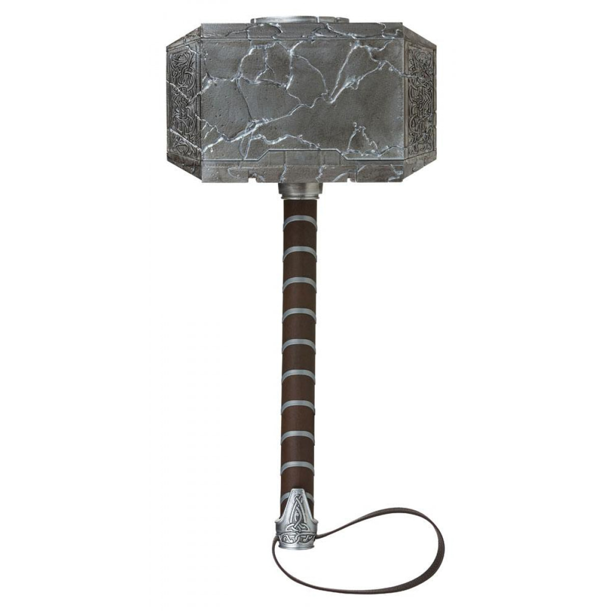 Thor: Love E Thunder Marvel Legends 1/1 Mighty Thor Mjolnir Premium Electronic Roleplay Hammer 49 Cm Hasbro