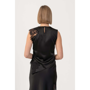 Kocca - Top con dettagli in pizzo Donna
