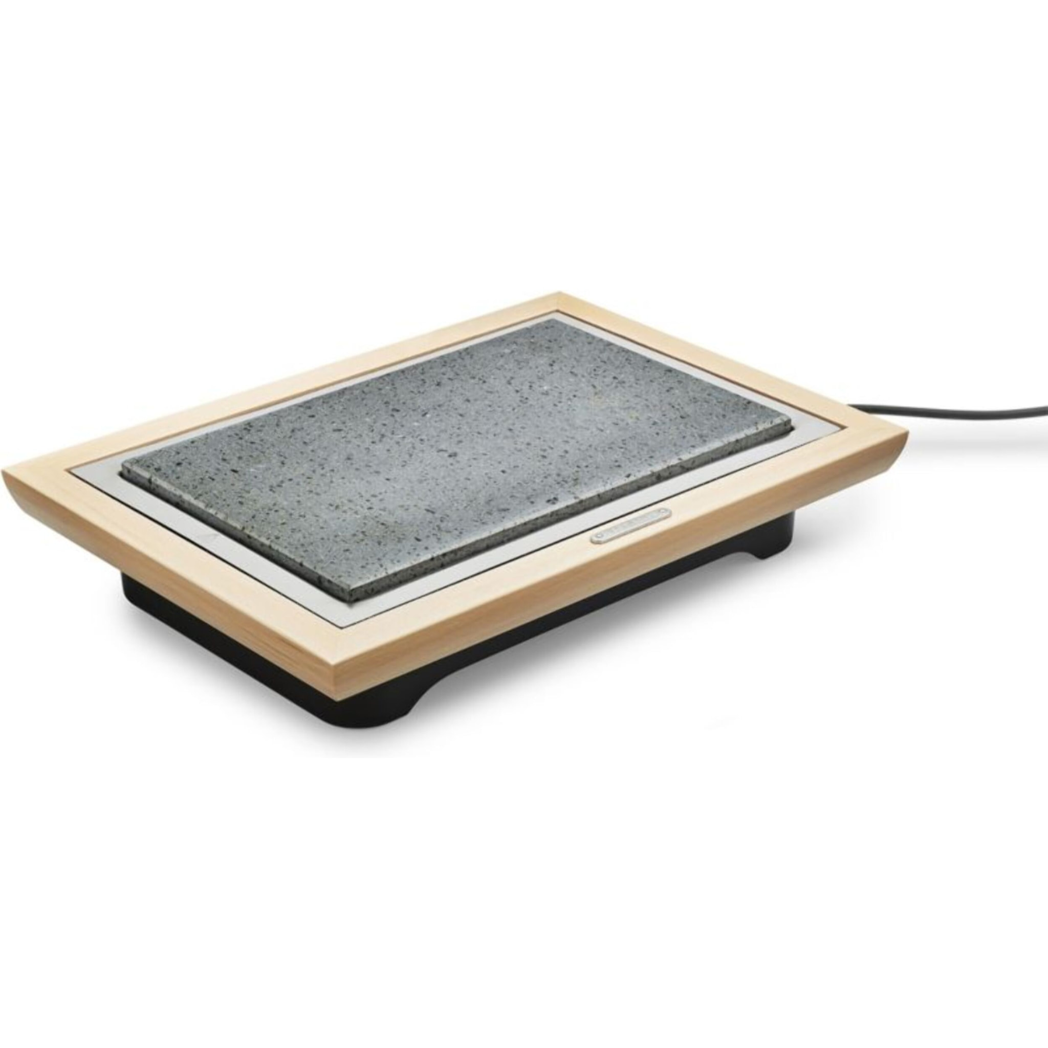 Pierre à cuire LAGRANGE Grill' Pierre® Deluxe bois clair à poser, 37.3x23.4 cm