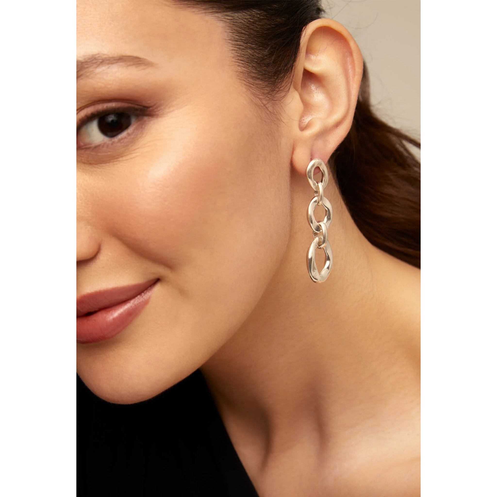 Pendiente YOLO PLATEADO U