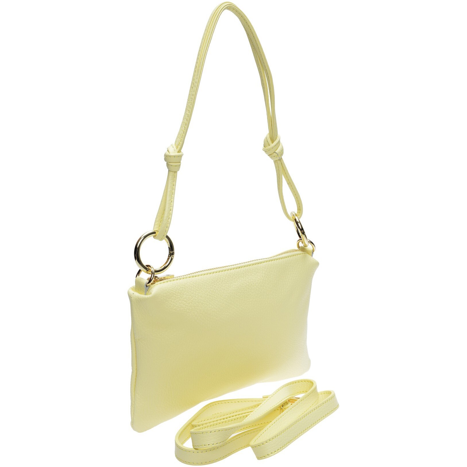Borsa a tracolla Anna Luchini Giallo