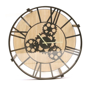 Table D Appoint Horloge 40.5x40.5x39cm