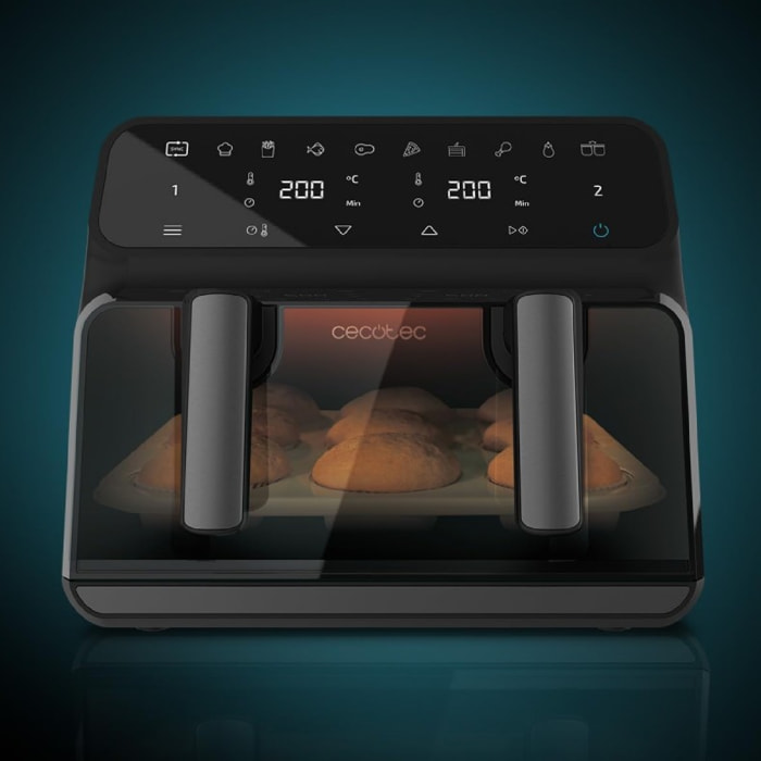 Cecotec Freidora sin aceite Cecofry Advance 9000 Window