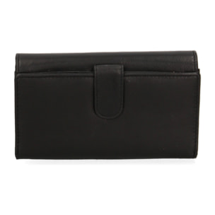 Portafoglio da donna In Vera pelle Made in Italy 17x10x4 cm