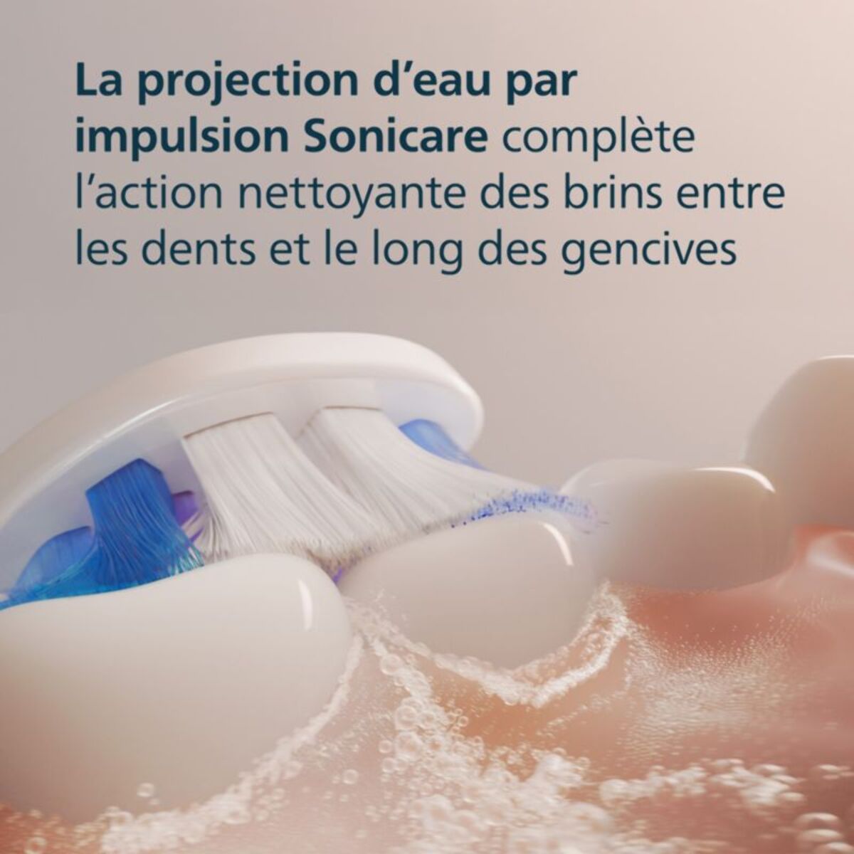 Brossette dentaire PHILIPS Sonicare lot de 2 - HX6052/87 white Sensitive S2