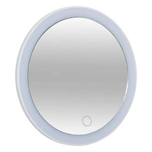 Miroir LED pivotant zoom x10