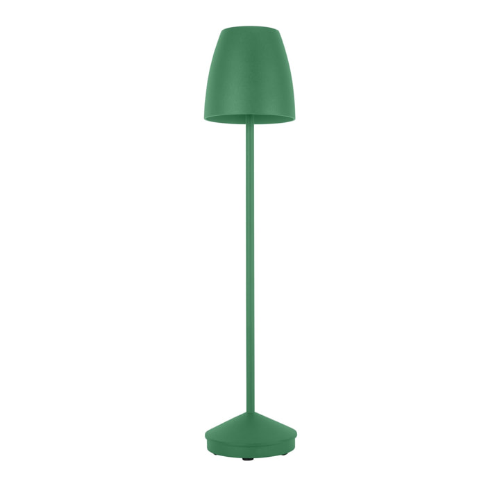 FORLIGHT Eclipta II baliza verde con led blanco cálido 3000K