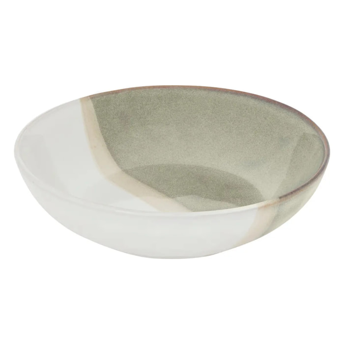 Assiette creuse Sahara beige D21,5xH5,8cm