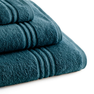 Set de serviettes éponge 100% Coton Éponge Peigné - 700 g/m2 LAGUNE
