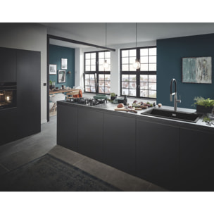 GROHE K700 Evier composite Noir Granite 31652AP0