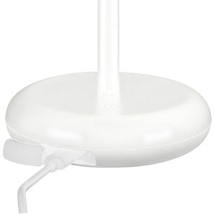 FORLIGHT Pomer Sobremesa exterior en blanco con luz led blanco cálido 3000K