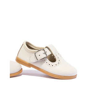 PEPITO DE BEBÉ HEBILLA NAPA BEIGE