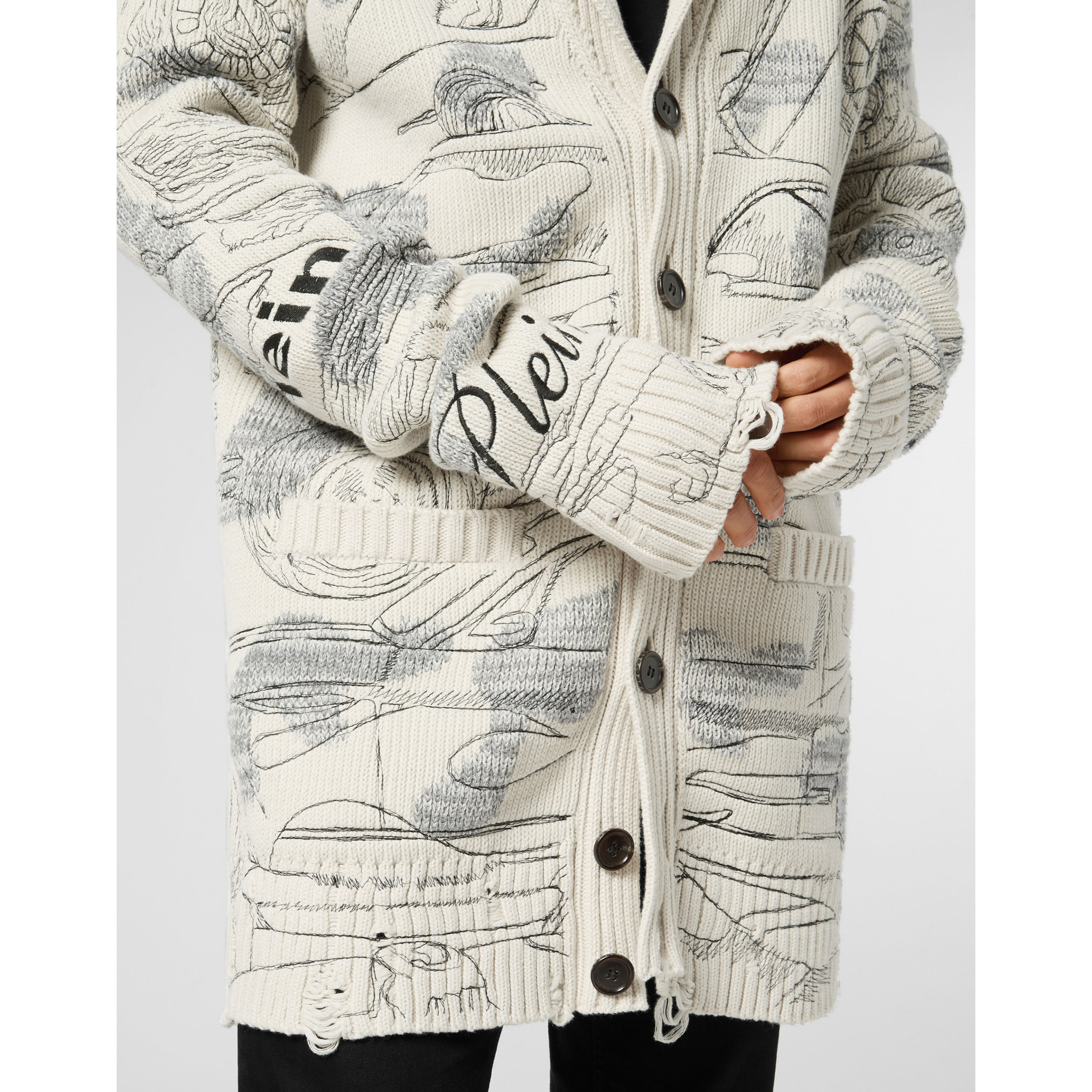 PHILIPP PLEIN Cárdigan RACING