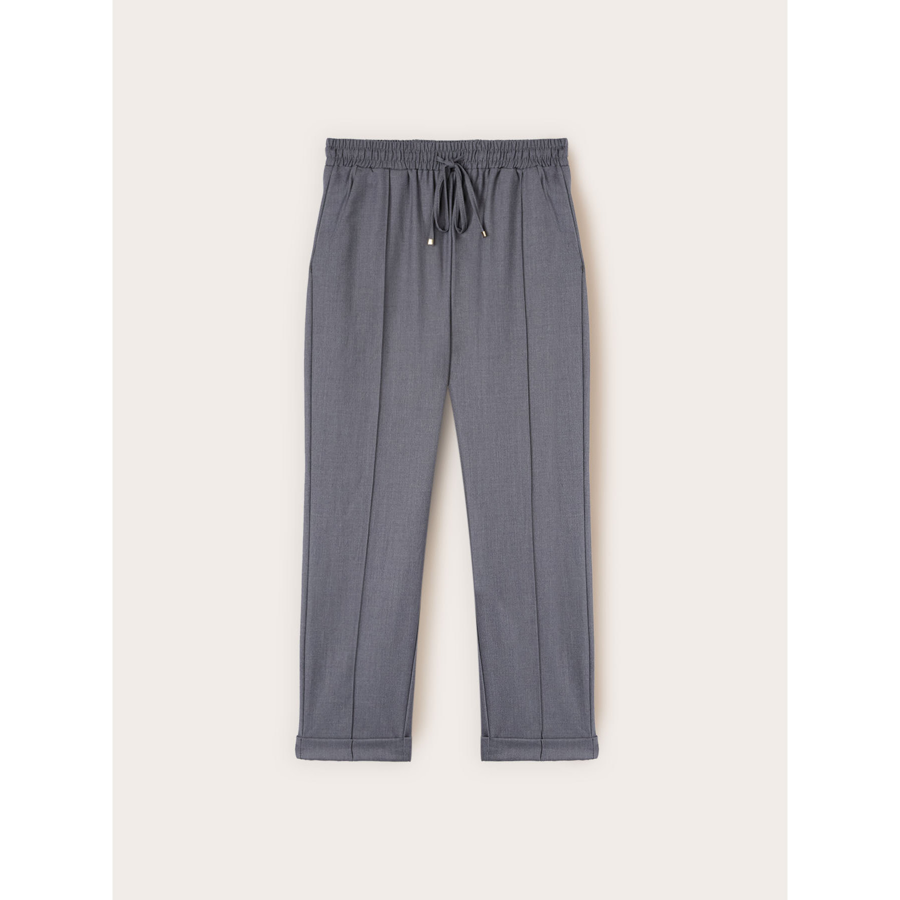 Motivi - Joggers in flanella - Grigio