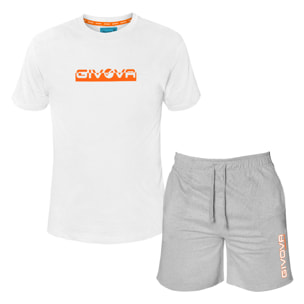 Completo Homewear Uomo Manica Corta GIVOVA Cotone