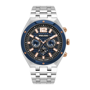 Reloj Police PL15995JSTBL61M Hombre Analogico Cuarzo con Correa de Acero inoxidable