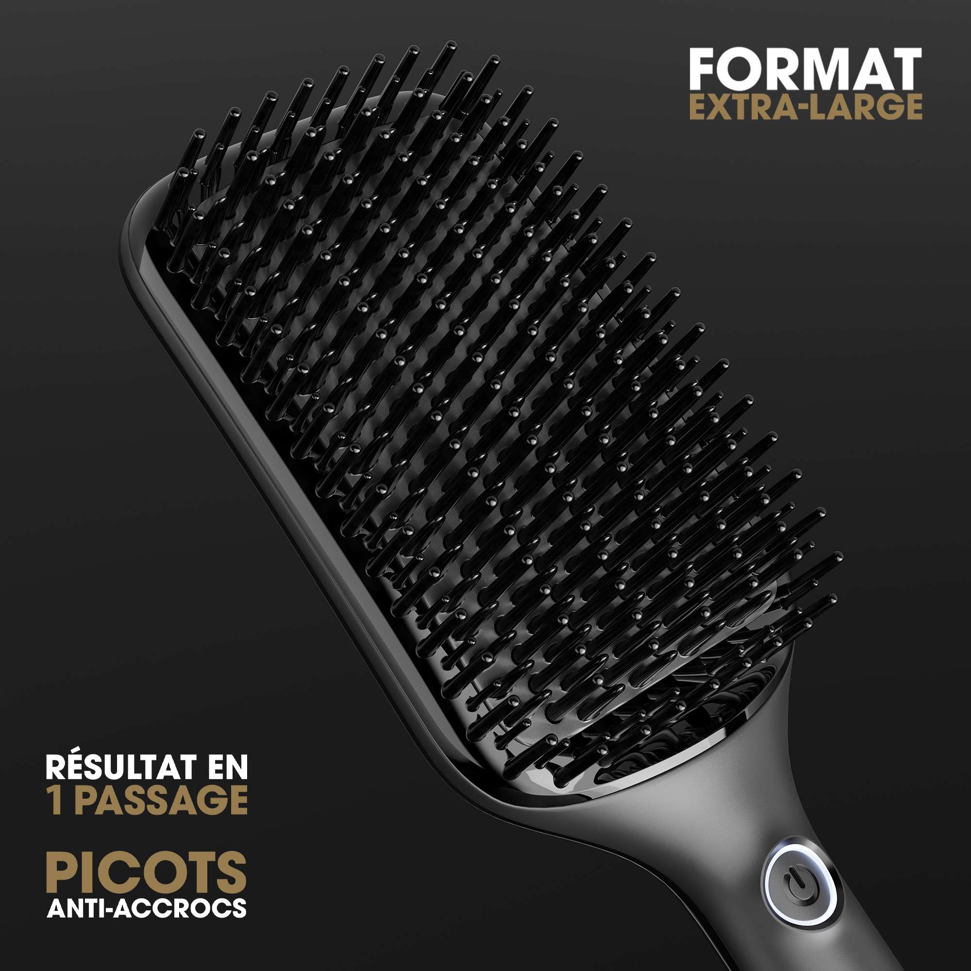 Brosse chauffante lissante extra-large ghd Glide+ Max