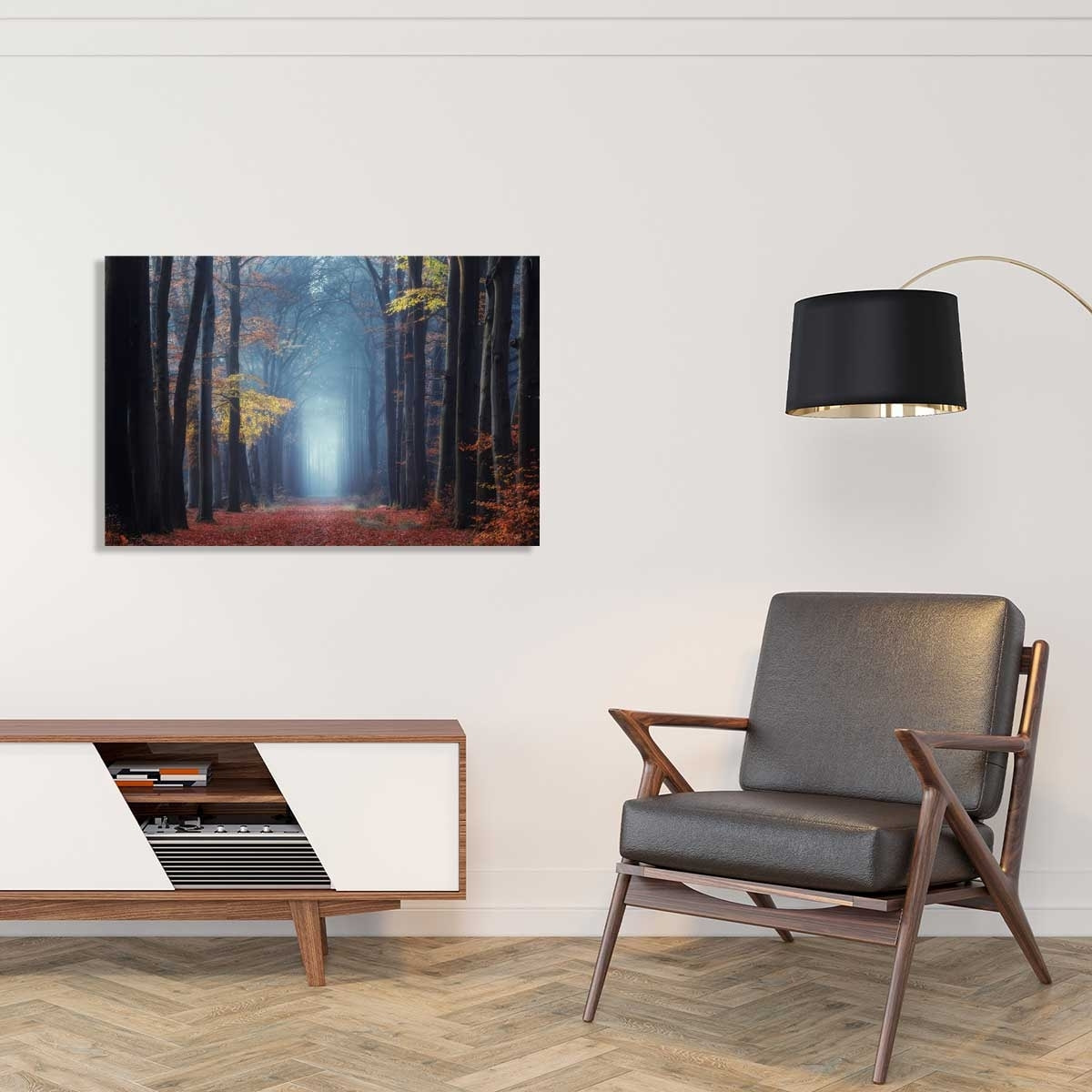 Tableau Lumière d'automne Tableau alu Dibond