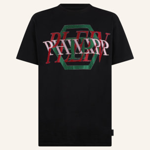 PHILIPP PLEIN T-shirt girocollo a maniche corte HEXAGON