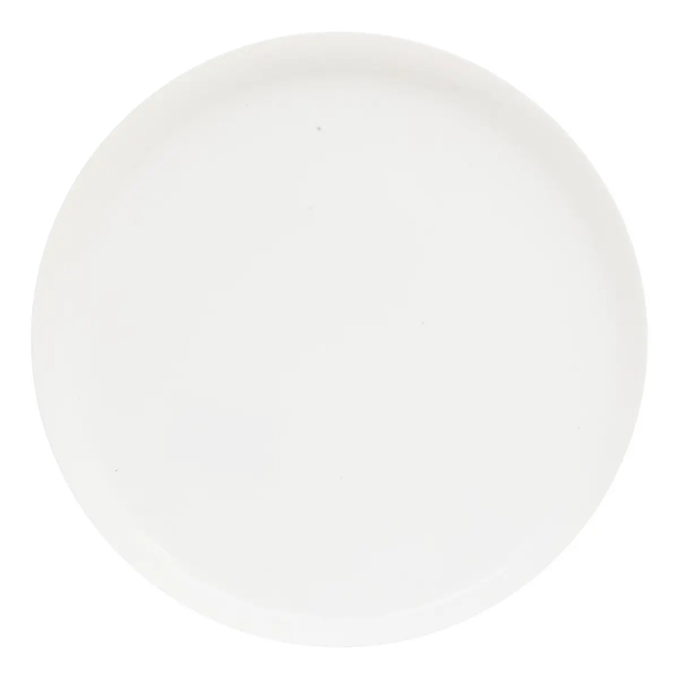Lot de 6 assiettes plate Mathilde D27cm blanc