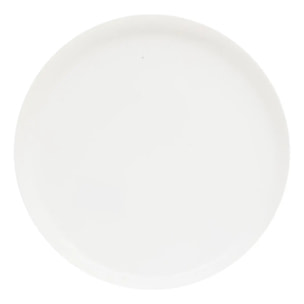 Lot de 6 assiettes plate Mathilde D27cm blanc