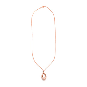 Collar Liwen acabado oro rosa 18k