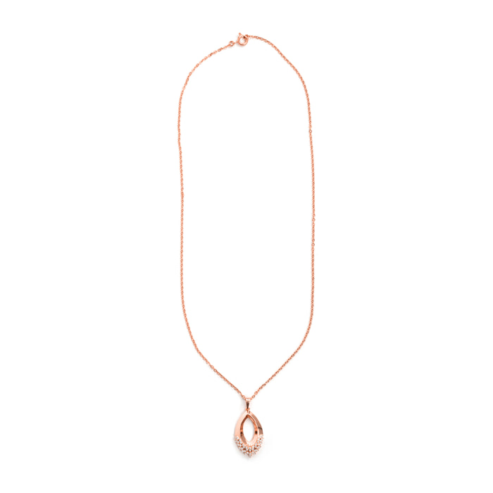 Collar Liwen acabado oro rosa 18k
