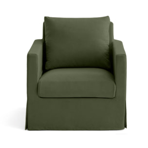 Serena - housse en tissu pour fauteuil - Vert