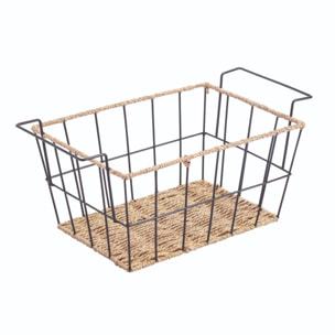 Frutero rectangular de estilo industrial